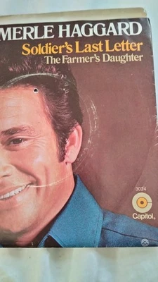 Soldier's Last Letter by Marle Haggard-Music Album - Image 1 of 3
