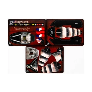 WizKids Pirates Crimson Coast CSG Roanoke casi nuevo - Imagen 1 de 2