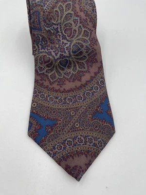 Corbata vintage Pierre Cardin para hombre de seda cachemira hecha en Francia años 90 Foto 1 de 2