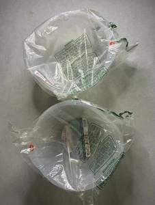 Lotto di 2 Inomata Lavaggio Riso Giapponese con Scolapavimenti Laterali e Fondo, Trasparente - Foto 1 di 5