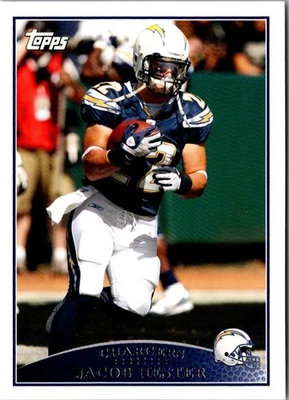 2009 Topps Jacob Hester #63 San Diego Chargers Football Card - Image 1 of 2