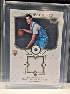 2025-26 Topps - Franchise Fabrics Ryan Kalkbrenner #FF-RK (MEM, RC) - Imagen 1 de 2