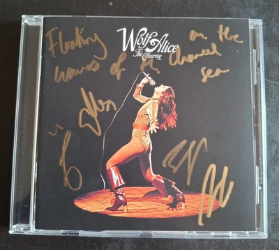 WOLF ALICE SIGNED THE CLEARING SIGNED/AUTOGRAPH CD & SONG LYRICS .EXACT  PROOF Foto 1 de 3