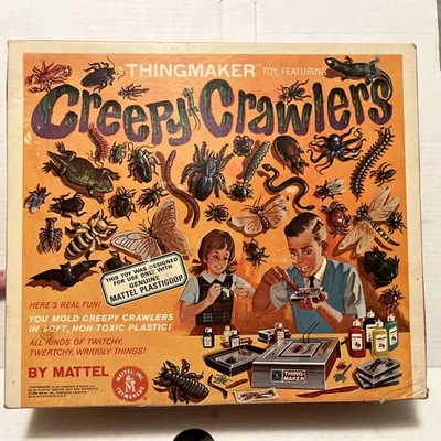 Juguete Creepy Crawlers A Thingmaker de Mattel 1964 - probado y funcionando Foto 1 de 4