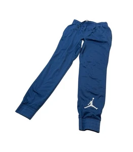 Pantalones deportivos Nike Jordan Air para niños L 12-13 años Dri Fit azul - Imagen 1 de 14