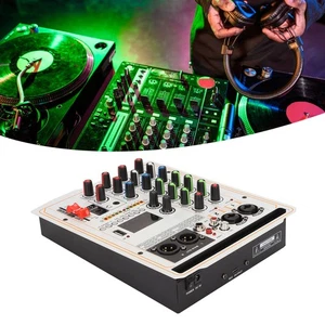 4 Channel Mixer Multifunction 48V Power Stereo Recording 4 Channel Mixing Co NEW - Afbeelding 1 van 18
