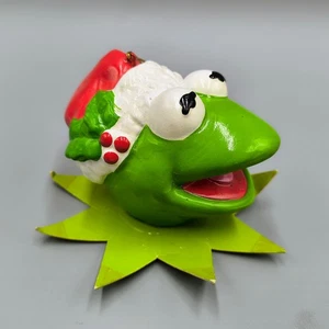 Vintage 1979 Kermit Weihnachtsschmuck Muppets Frosch Sigma Tastesetter ohne Glocken - Bild 1 von 6