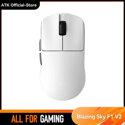 ATK Blazing Sky F1 V2 Wireless Gaming Mouse 8KHz PAW3395/3950 38g Esports - Image 1 of 4