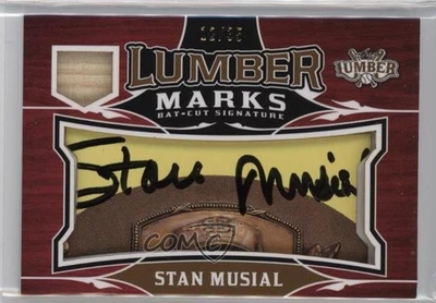 2024 hojas madera marcas bronce/35 Stan Musial #LM-9 automático patio Foto 1 de 2