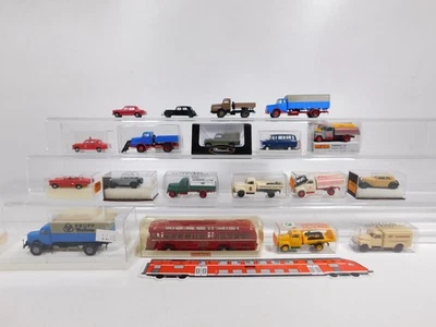 Brekina H0 1:87 Raccolta Teilw. Leggeri Difetti Autocarro Opel Krupp Fw MB ecc # - Immagine 1 di 4