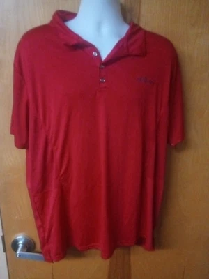 Dolfin Polo Shirt Men’s Size XL Red - Imagem 1 de 4