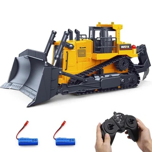 Remote Control Bulldozer RC 1/16 Full Functional Construction Vehicle, 2.4Ghz... - Picture 1 of 8