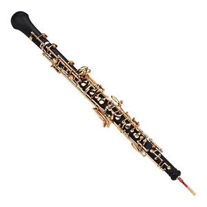 Professional Oboe C Semi-automatic Style Plated Keys Woodwind C9A2 - Picture 1 of 8