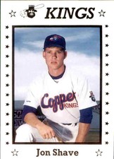 1990 Butte Copper Kings Sports Pro 26 Jon Shave Fernandina Beach Florida FL Card