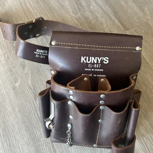 Vintage Kuny's EL-802 Leather Tool Pouch with Belt. - Picture 1 of 7