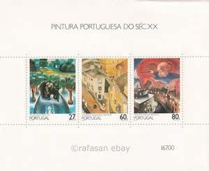 Portugal 1988 Yvert S/S #62 Painting MNH-VF - Picture 1 of 1