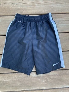 Nike Max Graphic Woven Soccer Shorts Youth Size L  645925-010 Black - Picture 1 of 5