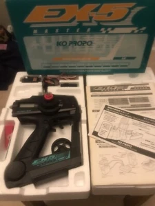 NEW KO PROPO EX-5 MASTER RADIO GEAR SET INC KSC-1000FR ESC & KR-293A & SERVO NIB - Picture 1 of 3