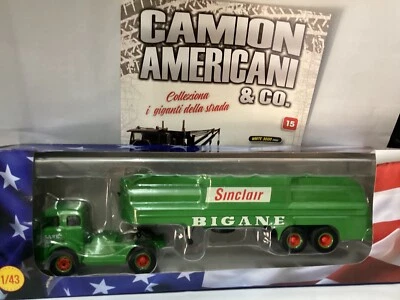 camion americani WHITE 3000 1956 Sinclair Bigane, 1/43 nuovo die-cast DEAGOSTINI - Immagine 1 di 4