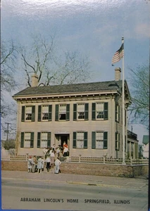 De colección Springfield, Ill - Casa de Abraham Lincoln - Imagen 1 de 2