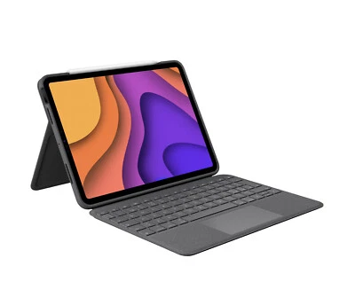 Logitech Folio Touch Tastatur für iPad Air 11 (M2), Air 4, Air 5, Air 6 -QWERTY - Bild 1 von 4