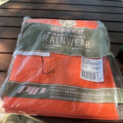 Falcon Base35 Complete Rainsuit 201-360 NWT .35MM Men’s L - Image 1 of 2