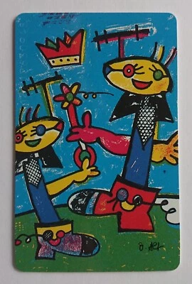 Telefonkarte Telefonwertkarte Sammelkarte 12 DM Sternzeichen Zwilling Otmar Alt - Bild 1 von 2