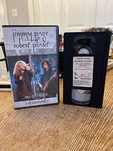 Jimmy Page & Robert Plant No Quarter UNLEDDED VHS TAPE Led Zeppelin 1995 RARE - Picture 1 of 3