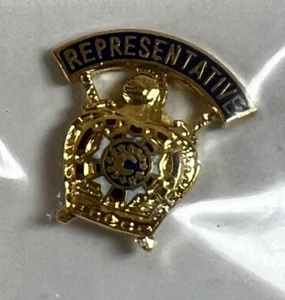 Masonic Order of DeMolay Representative Lapel Pin, New in package - Picture 1 of 3