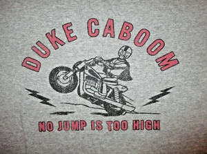 DUKE CABOOM NO JUMP IS TOO HIGH T SHIRT Toy Story 4 Disney Pixar Movie Adult XL - Picture 1 of 3