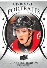 18/19 UPPER DECK UD PORTRAITS ROOKIE RC #P-54 DRAKE BATHERSON SENATORS *61905