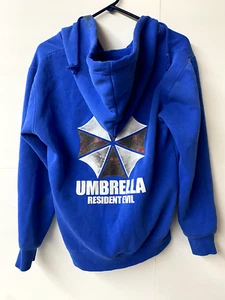 UMBRELLA CORPORATION ZIP HOODIE Resident Evil Sz: L A6J - Picture 1 of 10