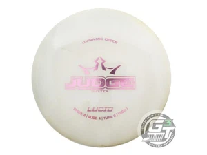 Disco de golf putter de lámina blanca rosa Lucid Judge 173 g discos dinámicos usados - Imagen 1 de 2