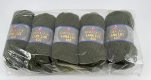 Himalaya Lana Lux 400 Garn - 5 Stück Sportgewicht / Pullover Menge! - Bild 1 von 3