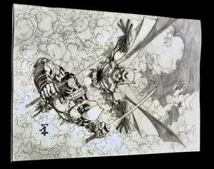 Deadpool Batman 1 Virgin 1:200 Greg Capullo Sketch s/w NM-M+ RARE RARITÄT - Bild 1 von 6