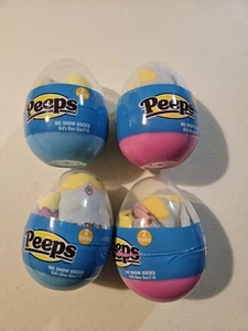 Peeps No Show Socks 2 Pair Egg Set Kids Shoe Size 7-10 Set Of 4 Packs - Picture 1 of 8