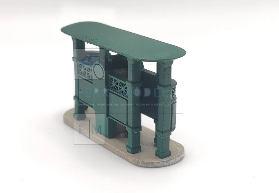 FERRMODEL 402 - Gabinetti vespasiani per stazione FS. Scala H0 1:87 - Immagine 1 di 1