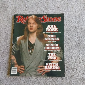 Rolling Stone Magazine #558. August 1989. Axl Rose. - Picture 1 of 3