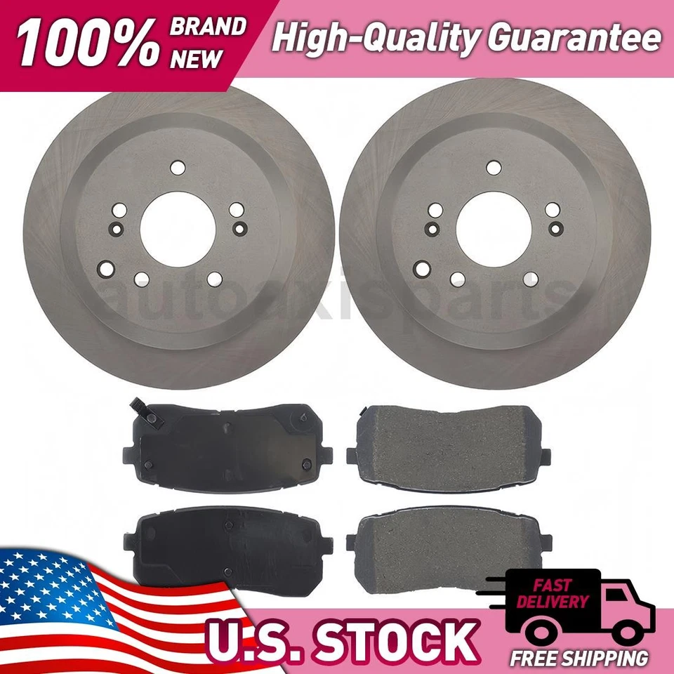 Kit de actualización de freno de disco de piezas centradas traseras para Hyundai Veracruz 2007-2012 Foto 1 de 1