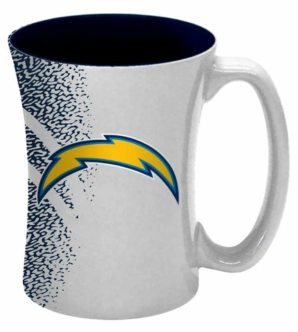 Los Angeles Chargers 14oz Coffee Mug NFL Mocha Style Cover