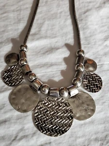 Fashion Fun Silver Tone Necklace - Picture 1 of 4