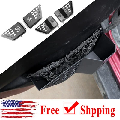 4PCS Star Door Storage Pockets Interior Accessories For Jeep Wrangler JK 2007+ - Image 1 of 4