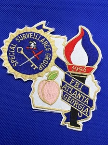 FBI Atlanta Georgia 1996 Special Surveillance Group Patch  - Picture 1 of 3