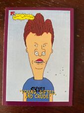 1994 Topps Beavis and Butthead Young Gifted and Crude #4869
