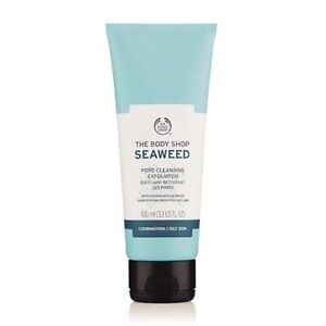 The Body Shop Seaweed Pore-Cleansing Exfoliator, 100ml free shipping