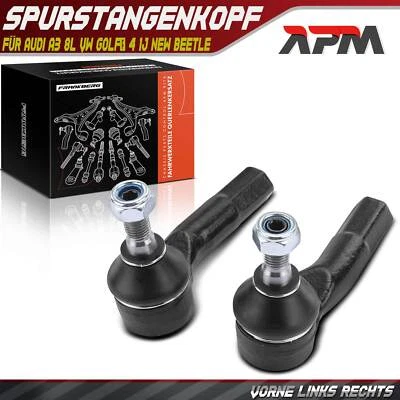 2x Spurstangenkopf Vorne Links Rechts für Audi A3 8L VW Golf  4 1J New Beetle - Bild 1 von 4
