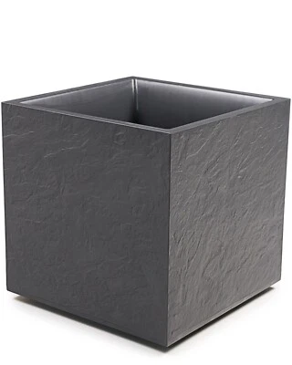 Ondis24 Pflanzkübel Blumenkübel Vulkan Blumentopf Pflanztopf Schieferoptik - Bild 1 von 4