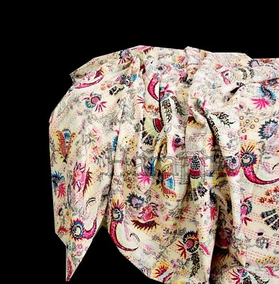 Бежевый Crown одеяло постельного белья Kantha лоскутное одеяло покрывало плед хлопок покрывала - Изображение 1 из 4
