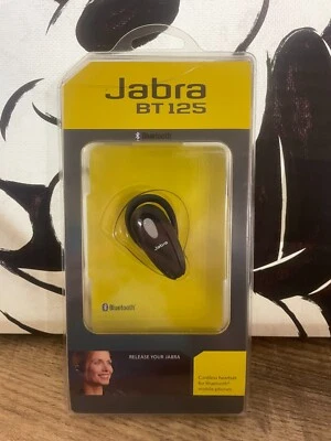 Jabra BT125 Black Portable Bluetooth Wireless Noise Cancellation Earhook Headset - Image 1 of 4