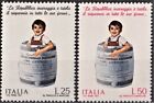 ITALY 1971 SG1295/6 POSTAL SAVINGS BANK MINT 